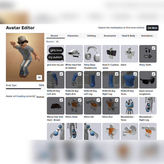 (NO EMAIL) 11.5k+ Robux Total Account - rblxkid.shop