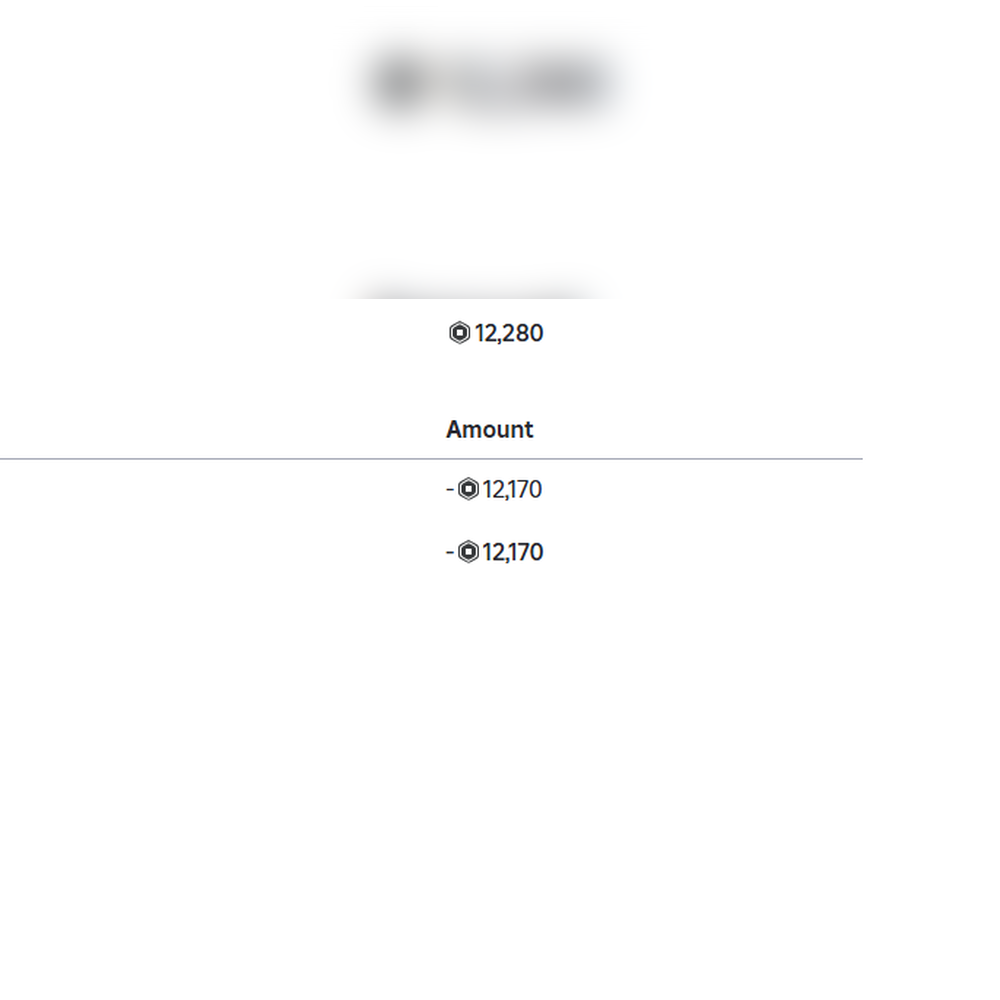 (NO EMAIL) 12.1k+ Robux Total Account - rblxkid.shop