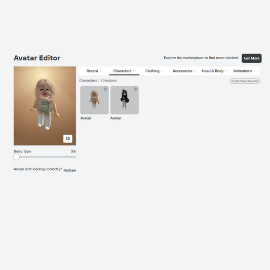 (NO EMAIL) 2.1k+ Robux Total Account - rblxkid.shop