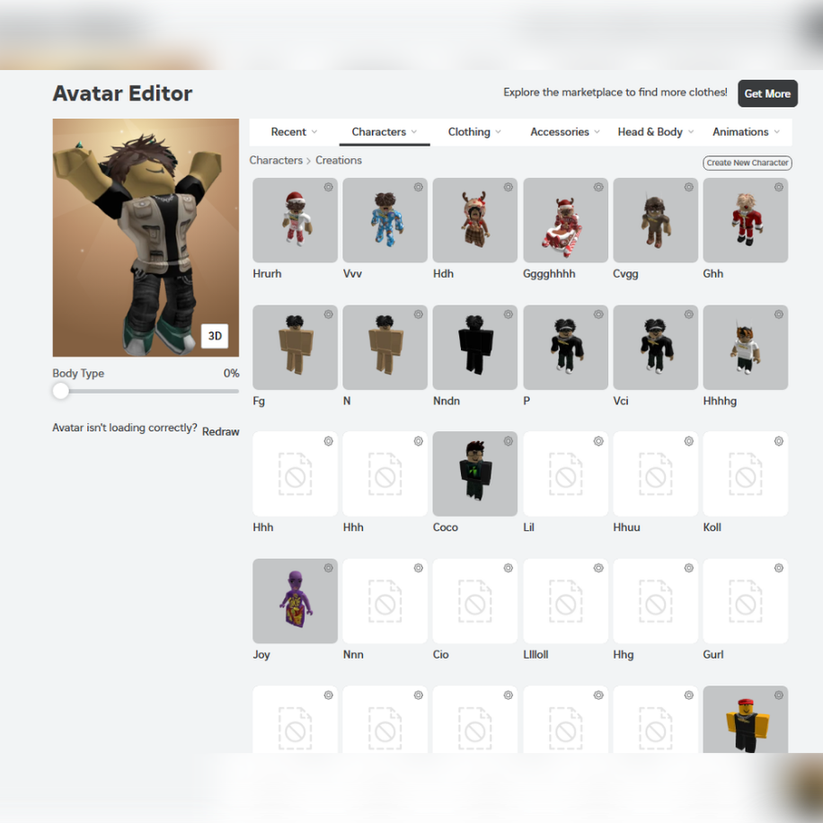 (NO EMAIL) 6k+ Robux Total Account - rblxkid.shop