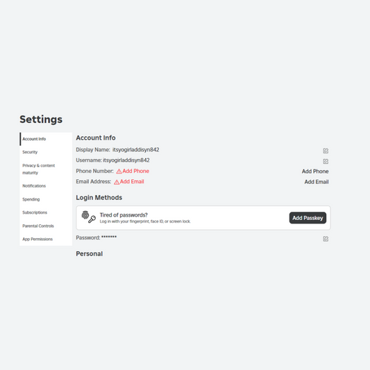 (NO EMAIL) 1.2k+ Robux Total Account - rblxkid.shop