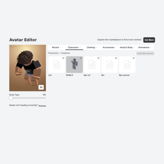 (NO EMAIL) 1.5k+ Robux Total Account - rblxkid.shop